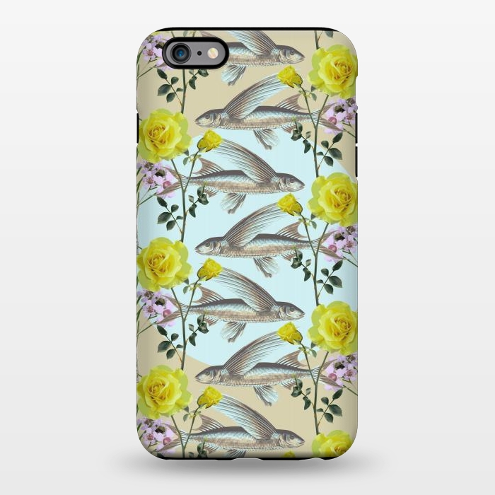 iPhone 6/6s plus StrongFit Floral Fishies by Zala Farah