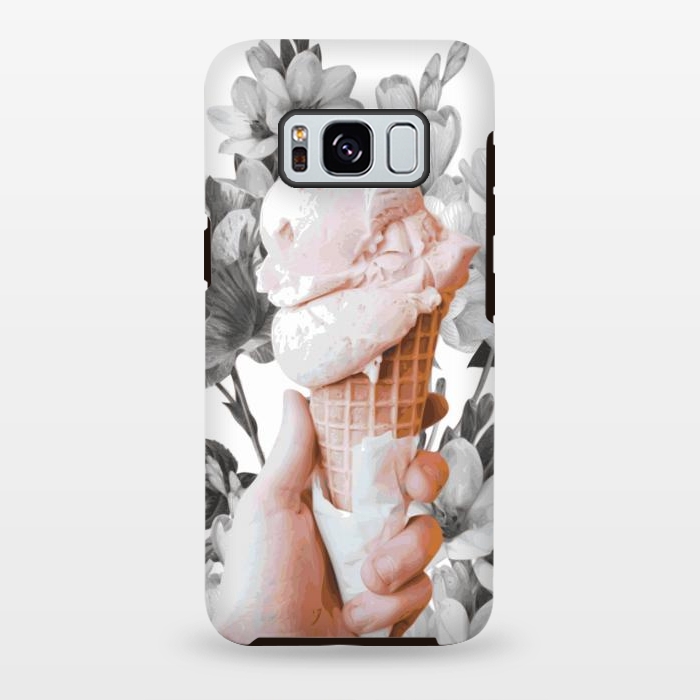 Galaxy S8 plus StrongFit Floral Ice-Cream by Zala Farah