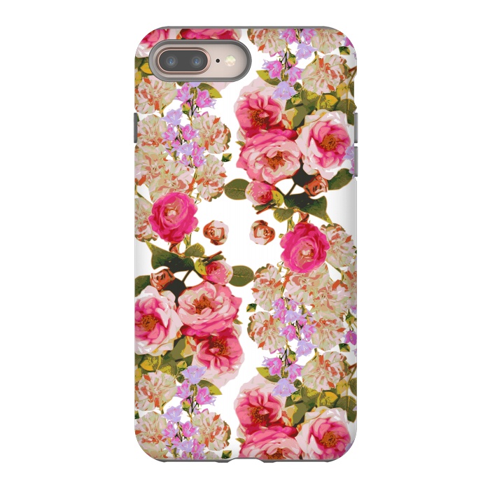 iPhone 7 plus StrongFit Floral Friends by Zala Farah