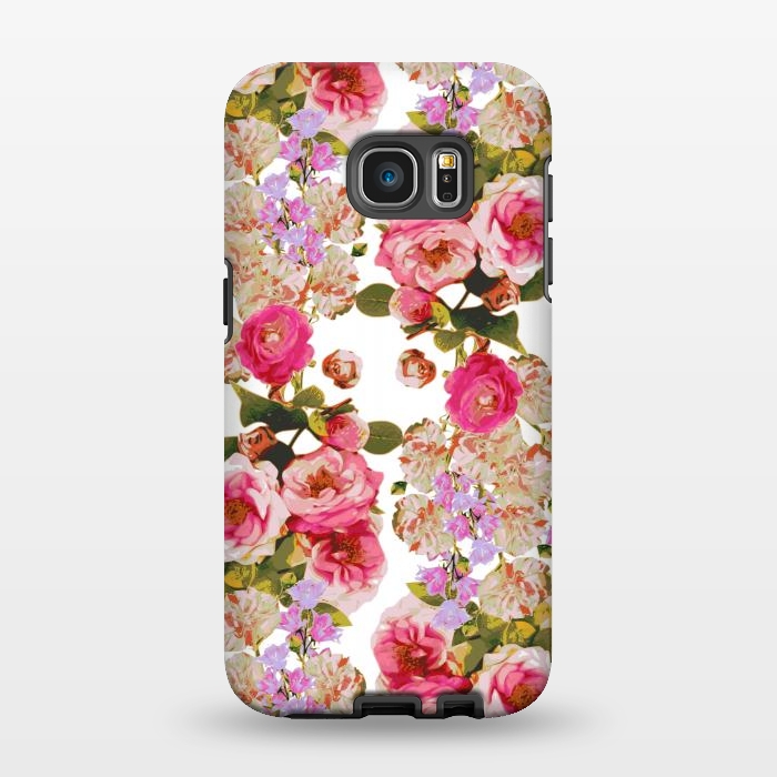 Galaxy S7 EDGE StrongFit Floral Friends by Zala Farah