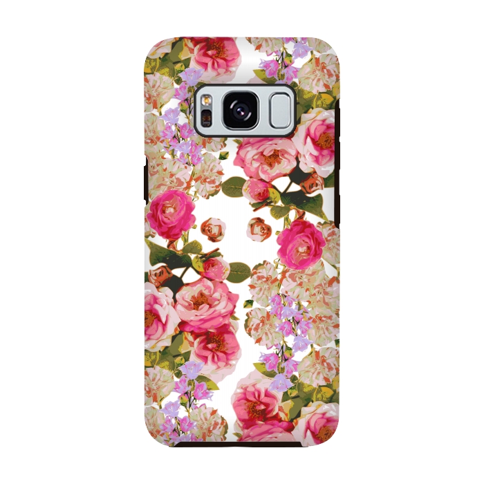 Galaxy S8 StrongFit Floral Friends by Zala Farah