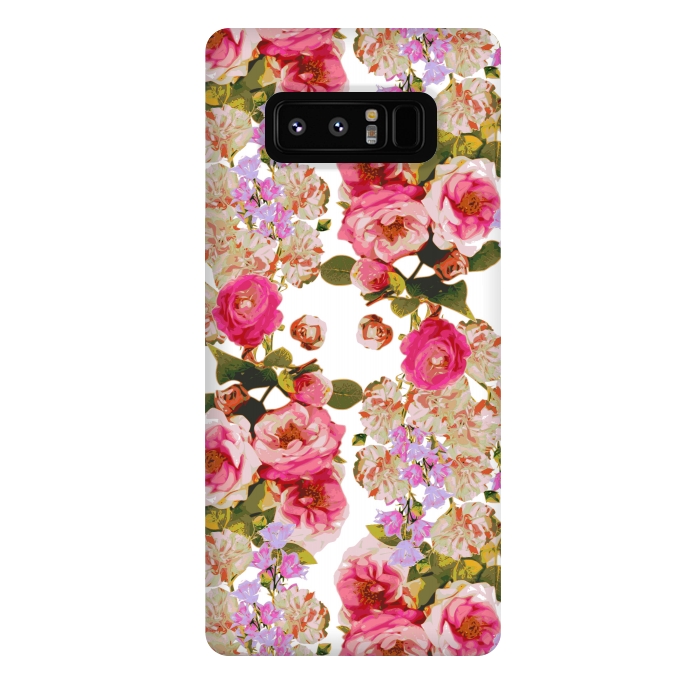 Galaxy Note 8 StrongFit Floral Friends by Zala Farah