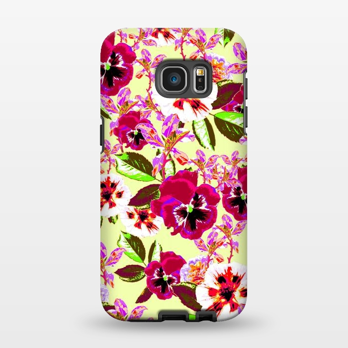 Galaxy S7 EDGE StrongFit Tropical Botanic Garden by Zala Farah
