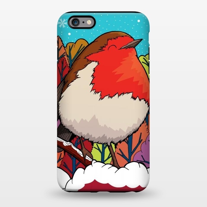 iPhone 6/6s plus StrongFit The Big Red Robin by Steve Wade (Swade)