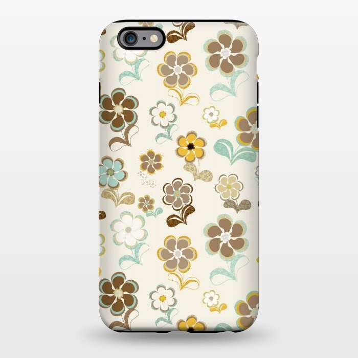 iPhone 6/6s plus StrongFit 60s Flowers by Paula Ohreen