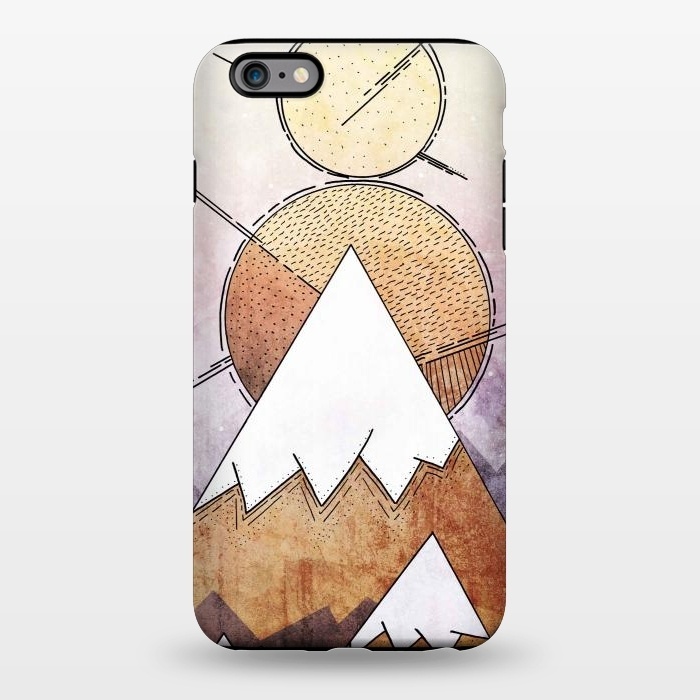 iPhone 6/6s plus StrongFit Metal Mountains by Steve Wade (Swade)