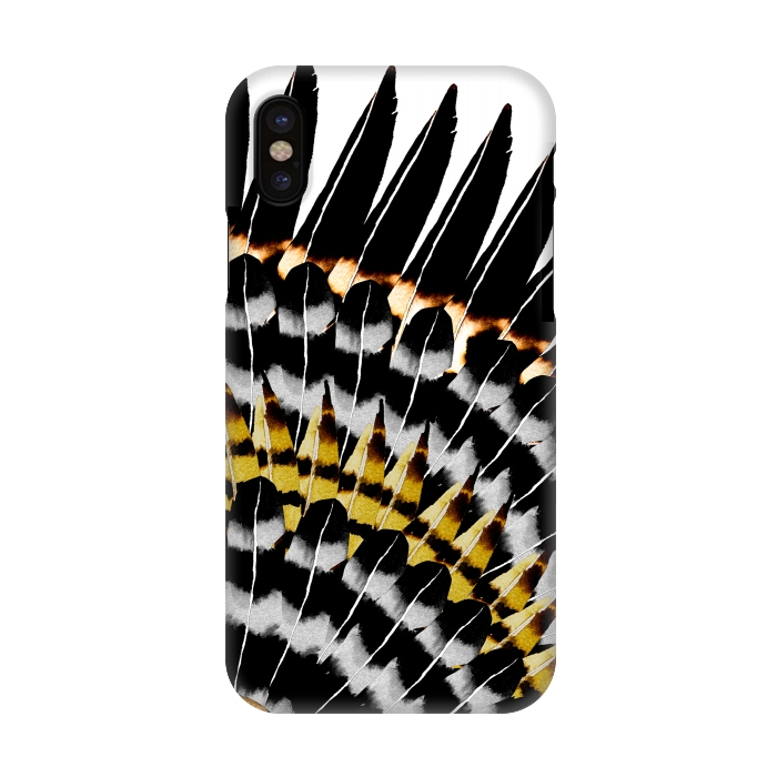 iPhone X Cases Feather Fringe by Amaya Brydon | ArtsCase