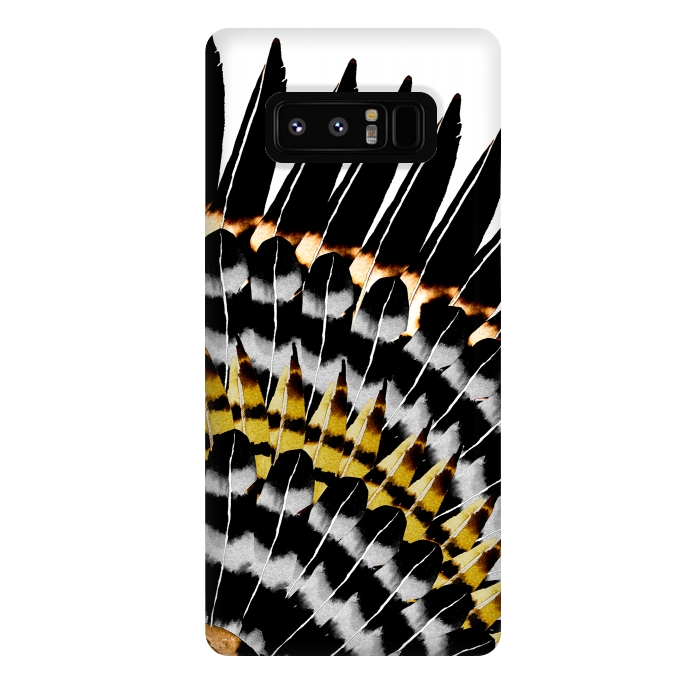 Galaxy Note 8 StrongFit Feather Fringe by Amaya Brydon