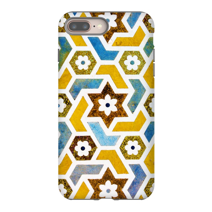 iPhone 7 plus StrongFit Moroccan Bliss by Uma Prabhakar Gokhale