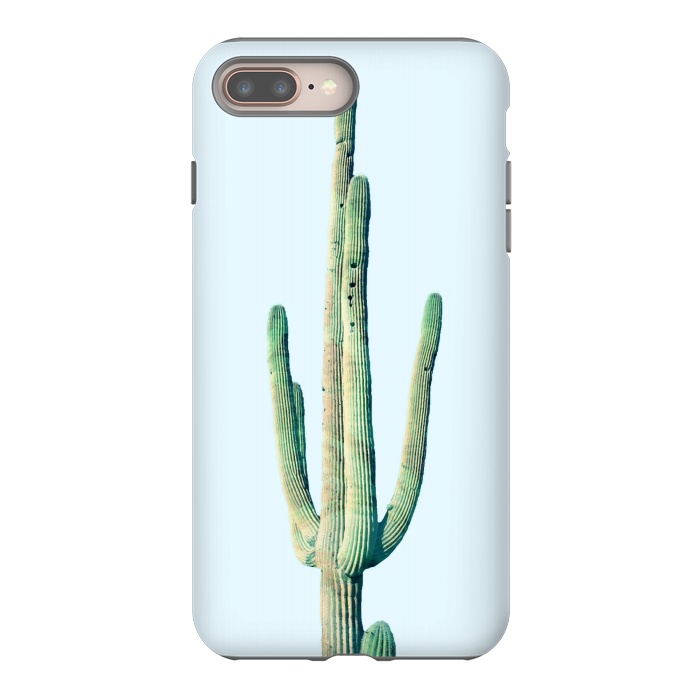 iPhone 7 plus StrongFit Loner Cactus by Uma Prabhakar Gokhale