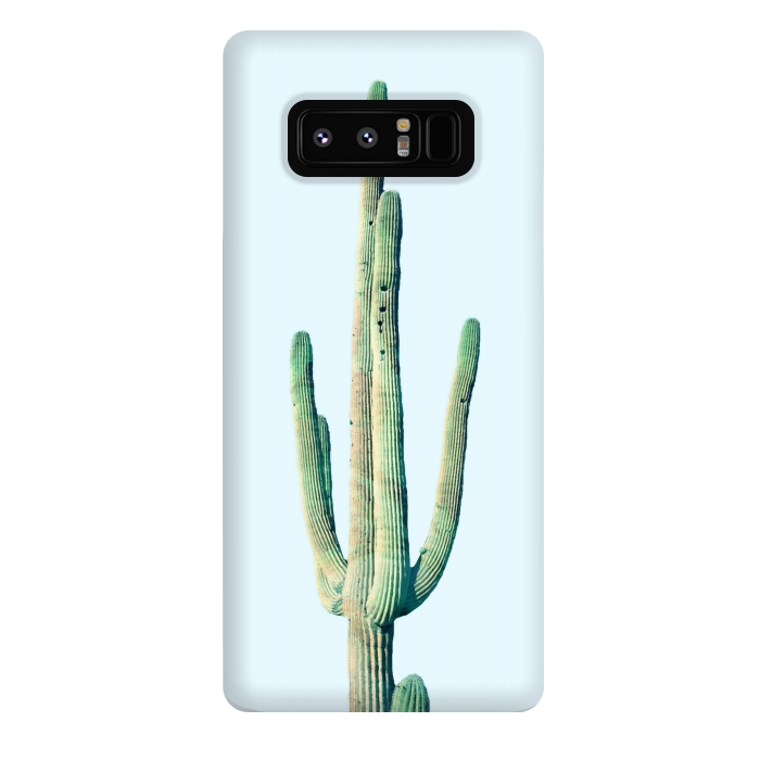 Galaxy Note 8 StrongFit Loner Cactus by Uma Prabhakar Gokhale