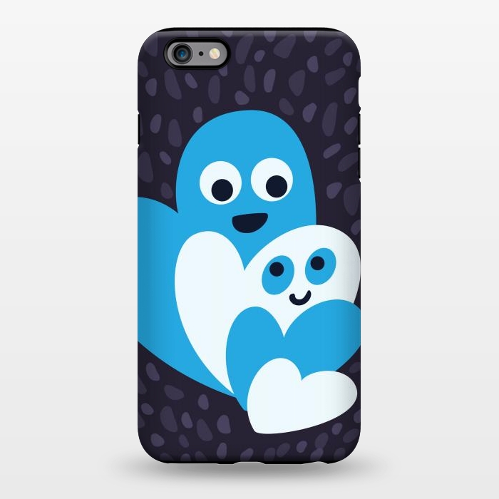 iPhone 6/6s plus StrongFit Cute Happy Hearts Family by Boriana Giormova