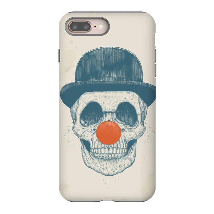 iPhone 7 plus StrongFit Dead clown by Balazs Solti