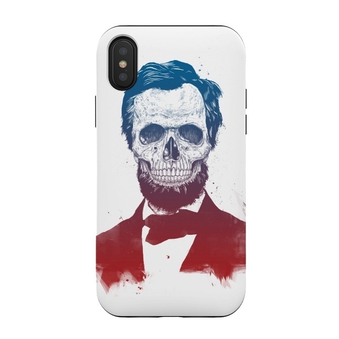 iPhone Xs / X StrongFit Dead Lincoln by Balazs Solti
