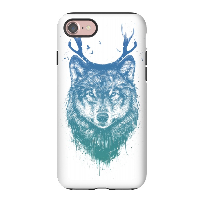iPhone 7 StrongFit Deer wolf by Balazs Solti