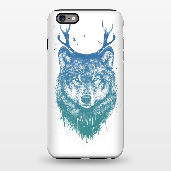 iPhone 6/6s plus StrongFit Deer wolf by Balazs Solti