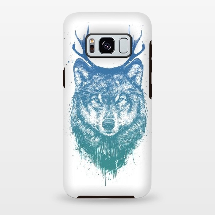 Galaxy S8 plus StrongFit Deer wolf by Balazs Solti