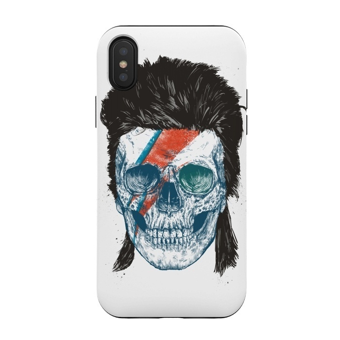 iPhone Xs / X StrongFit Eye of the singer by Balazs Solti