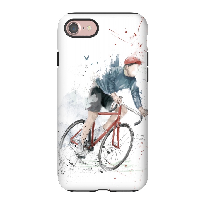 iPhone 7 StrongFit I want to ride my bicycle by Balazs Solti