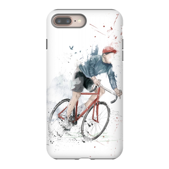 iPhone 7 plus StrongFit I want to ride my bicycle by Balazs Solti