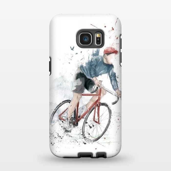 Galaxy S7 EDGE StrongFit I want to ride my bicycle by Balazs Solti