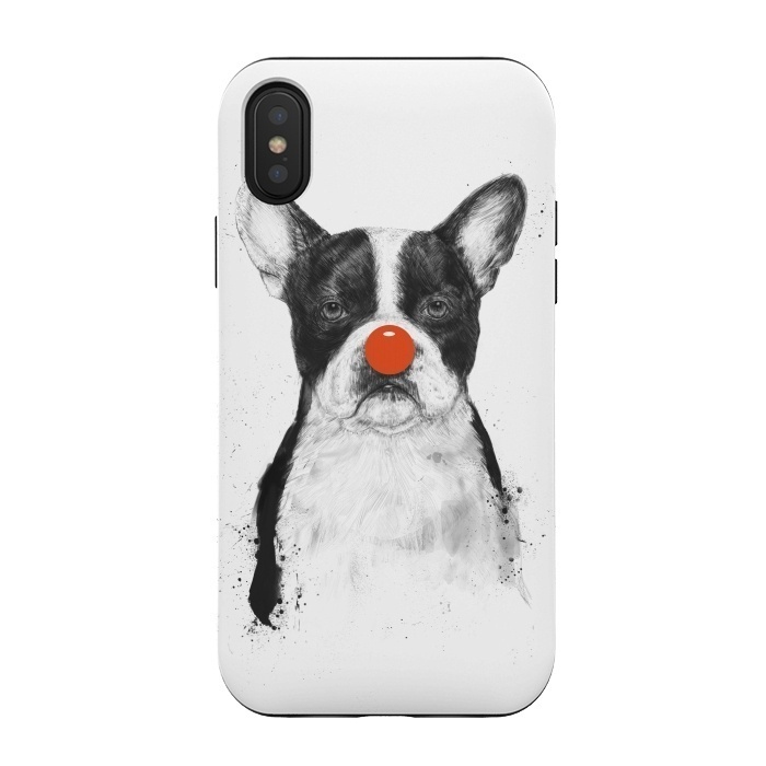 iPhone Xs / X StrongFit I'm not your clown by Balazs Solti