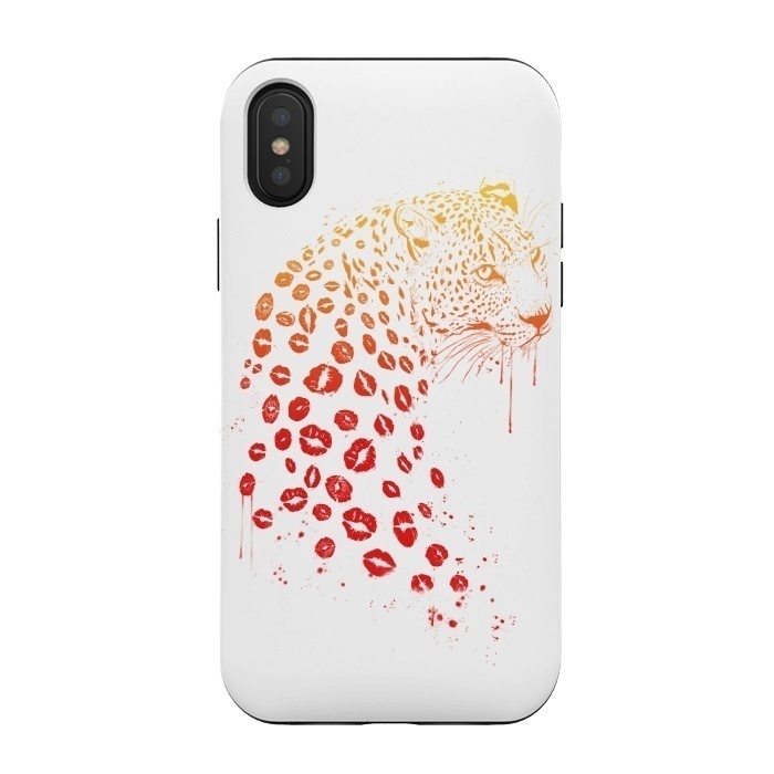 iPhone Xs / X StrongFit Kiss me by Balazs Solti