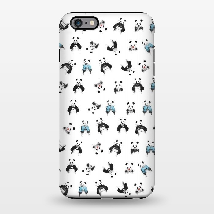 iPhone 6/6s plus StrongFit Panda pattern by Balazs Solti