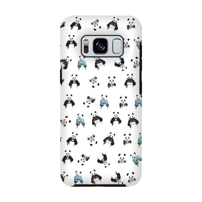 Galaxy S8 StrongFit Panda pattern by Balazs Solti
