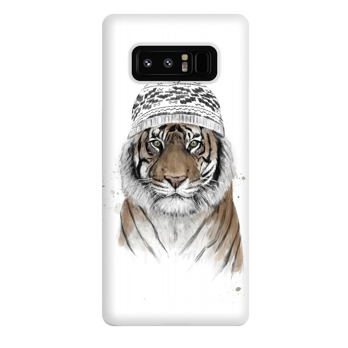 Galaxy Note 8 StrongFit Siberian tiger by Balazs Solti
