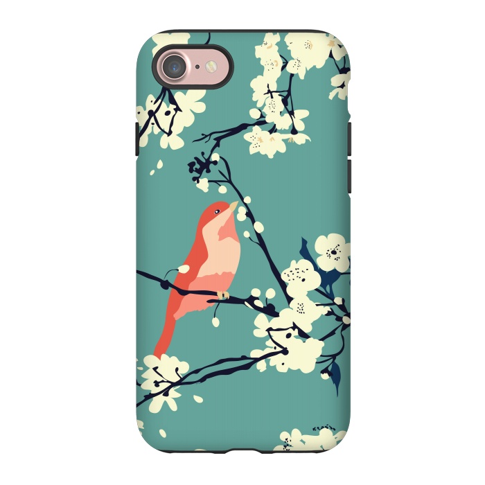 iPhone 7 StrongFit Bird and Blossom by Zoe Charlotte