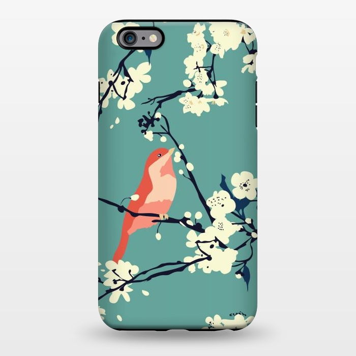 iPhone 6/6s plus StrongFit Bird and Blossom by Zoe Charlotte