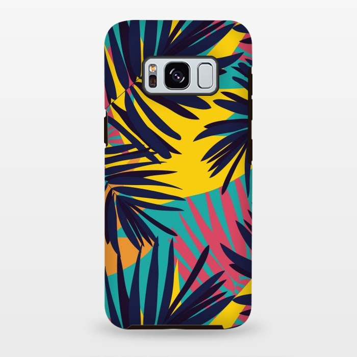Galaxy S8 plus StrongFit Tropical Jungle by Zoe Charlotte