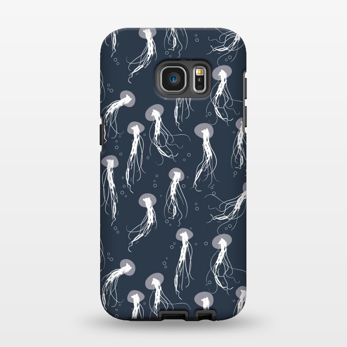 Galaxy S7 EDGE StrongFit Jellyfish by Zoe Charlotte