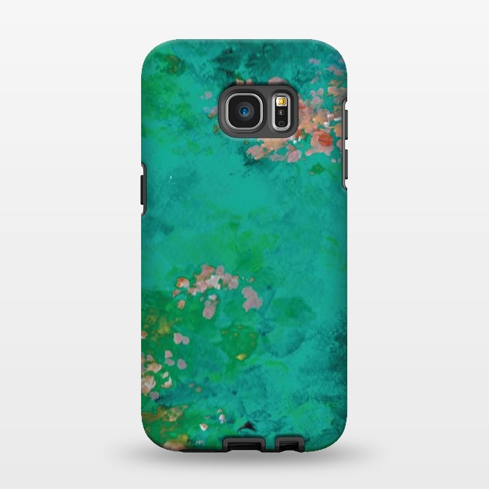 Galaxy S7 EDGE StrongFit Impressionist Lake by Zoe Charlotte
