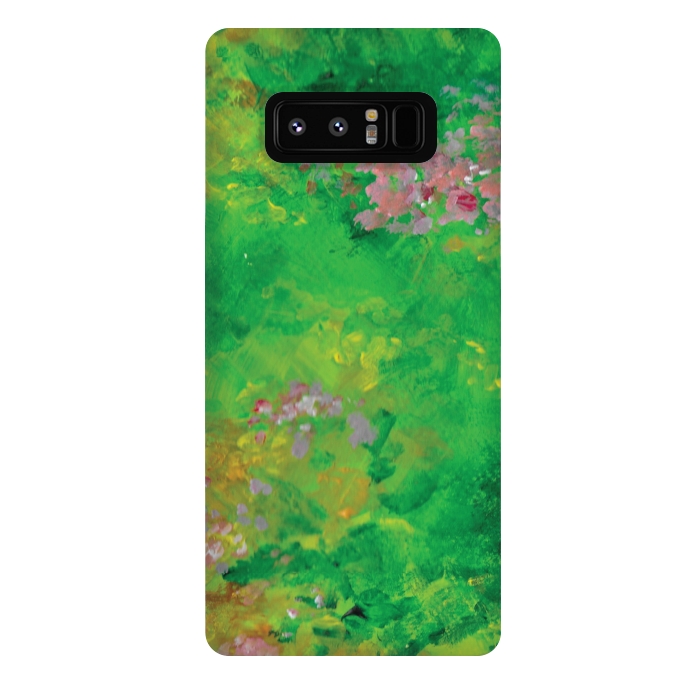 Galaxy Note 8 StrongFit Impressionist Meadow by Zoe Charlotte