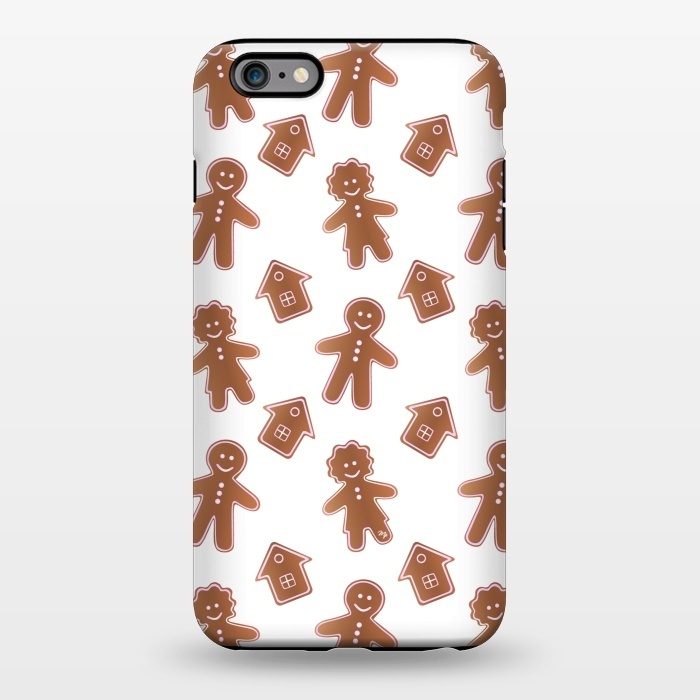 iPhone 6/6s plus StrongFit Gingerbread people by Martina