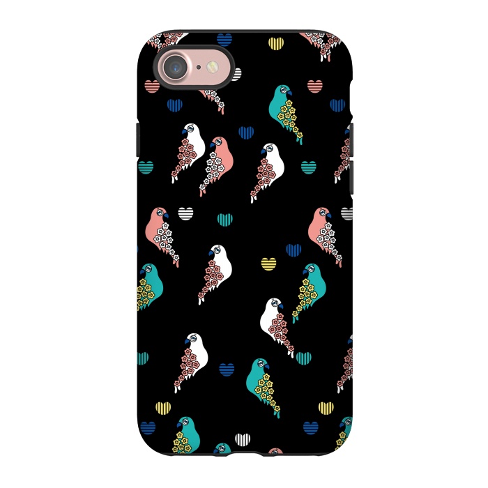 iPhone 7 StrongFit CUTIE BIRDS by Michael Cheung