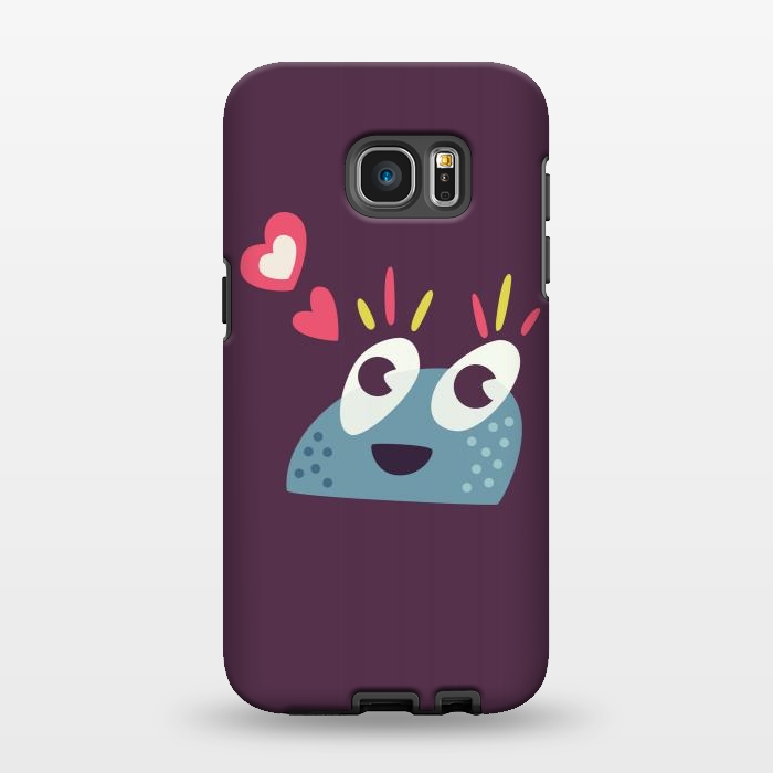 Galaxy S7 EDGE StrongFit Kawaii Cute Cartoon Candy Character by Boriana Giormova