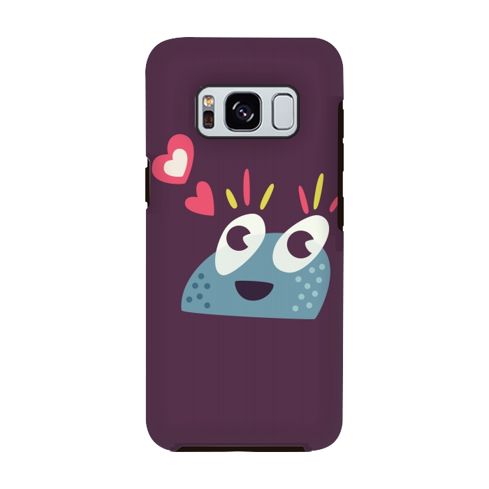 Galaxy S8 StrongFit Kawaii Cute Cartoon Candy Character by Boriana Giormova