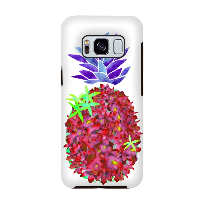 Galaxy S8 StrongFit Pineapple Punch by Amaya Brydon