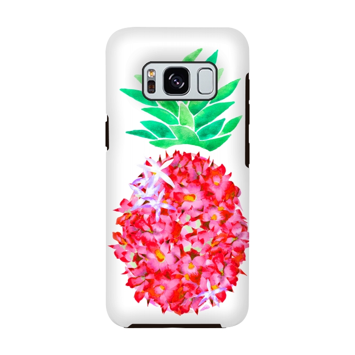 Galaxy S8 StrongFit Pineapple Punch Blush by Amaya Brydon