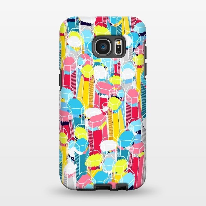 Galaxy S7 EDGE StrongFit Rocks of colour 1 by Steve Wade (Swade)