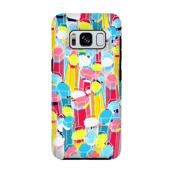 Galaxy S8 StrongFit Rocks of colour 1 by Steve Wade (Swade)