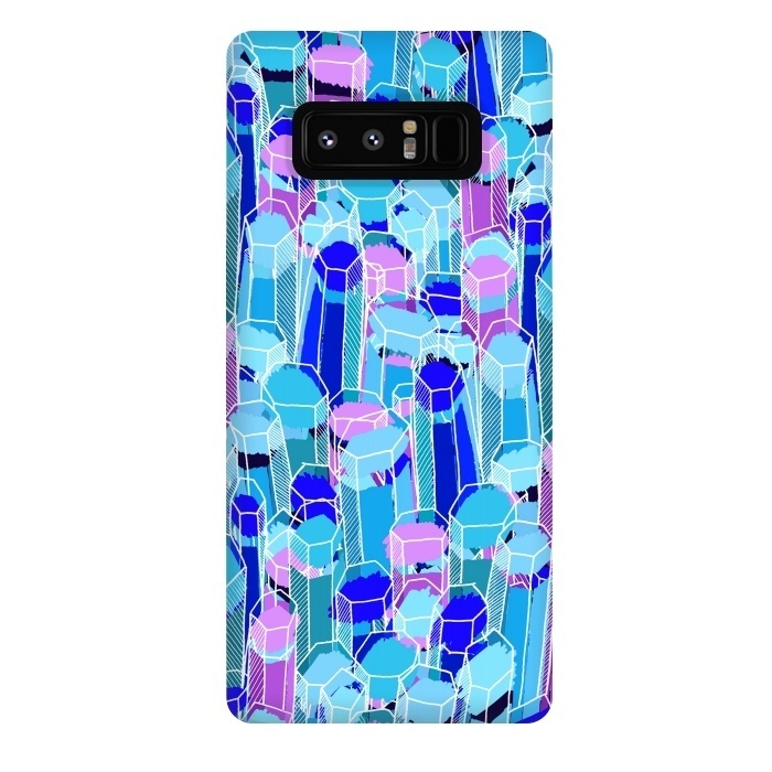 Galaxy Note 8 StrongFit Rocks of colour 2  by Steve Wade (Swade)