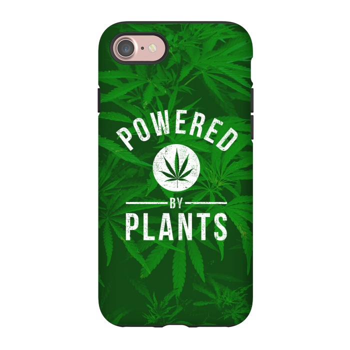 iPhone 7 StrongFit Powered by Plants by Mitxel Gonzalez