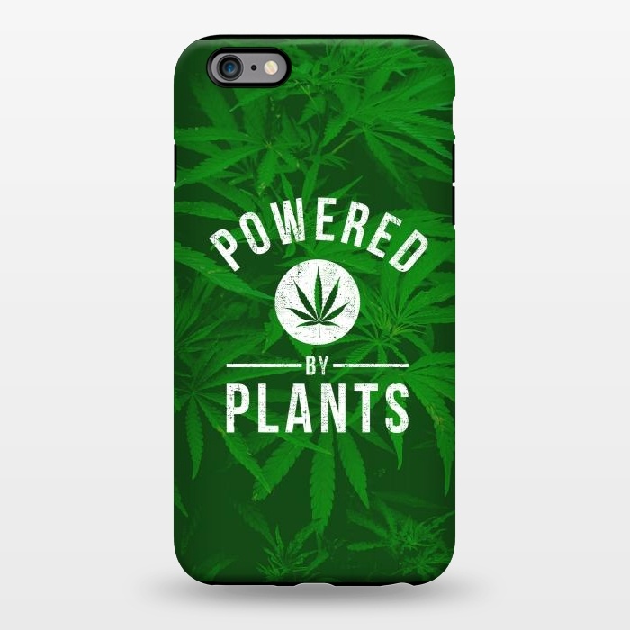 iPhone 6/6s plus StrongFit Powered by Plants by Mitxel Gonzalez
