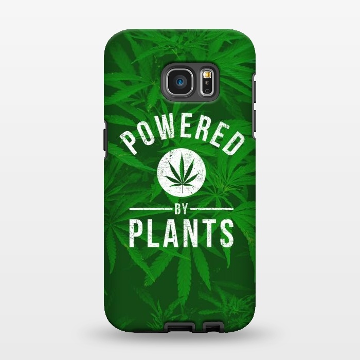 Galaxy S7 EDGE StrongFit Powered by Plants by Mitxel Gonzalez