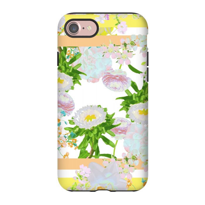 iPhone 7 StrongFit Floral Frame Collage by Zala Farah