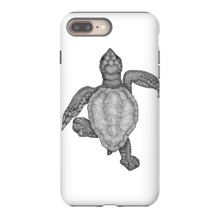 iPhone 7 plus StrongFit Baby Sea Turtle by ECMazur 